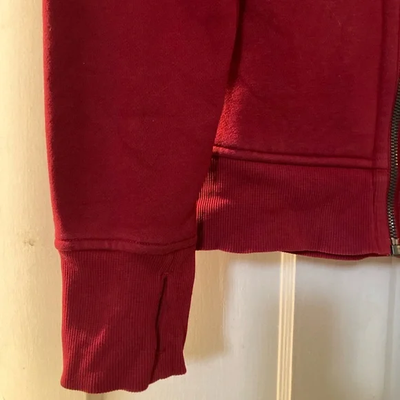 lululemon athletica Scuba Full-Zip Red Hoodie - Picture 5 of 7